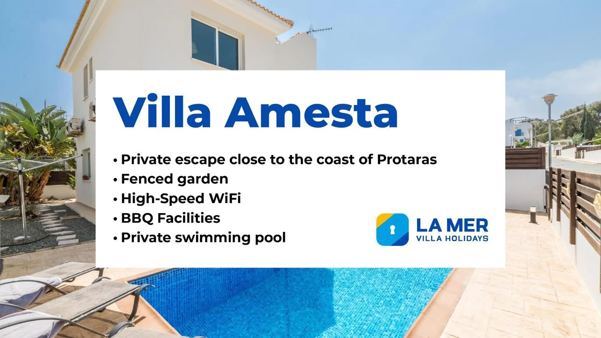 Villa Amesta Protaras Cyprus